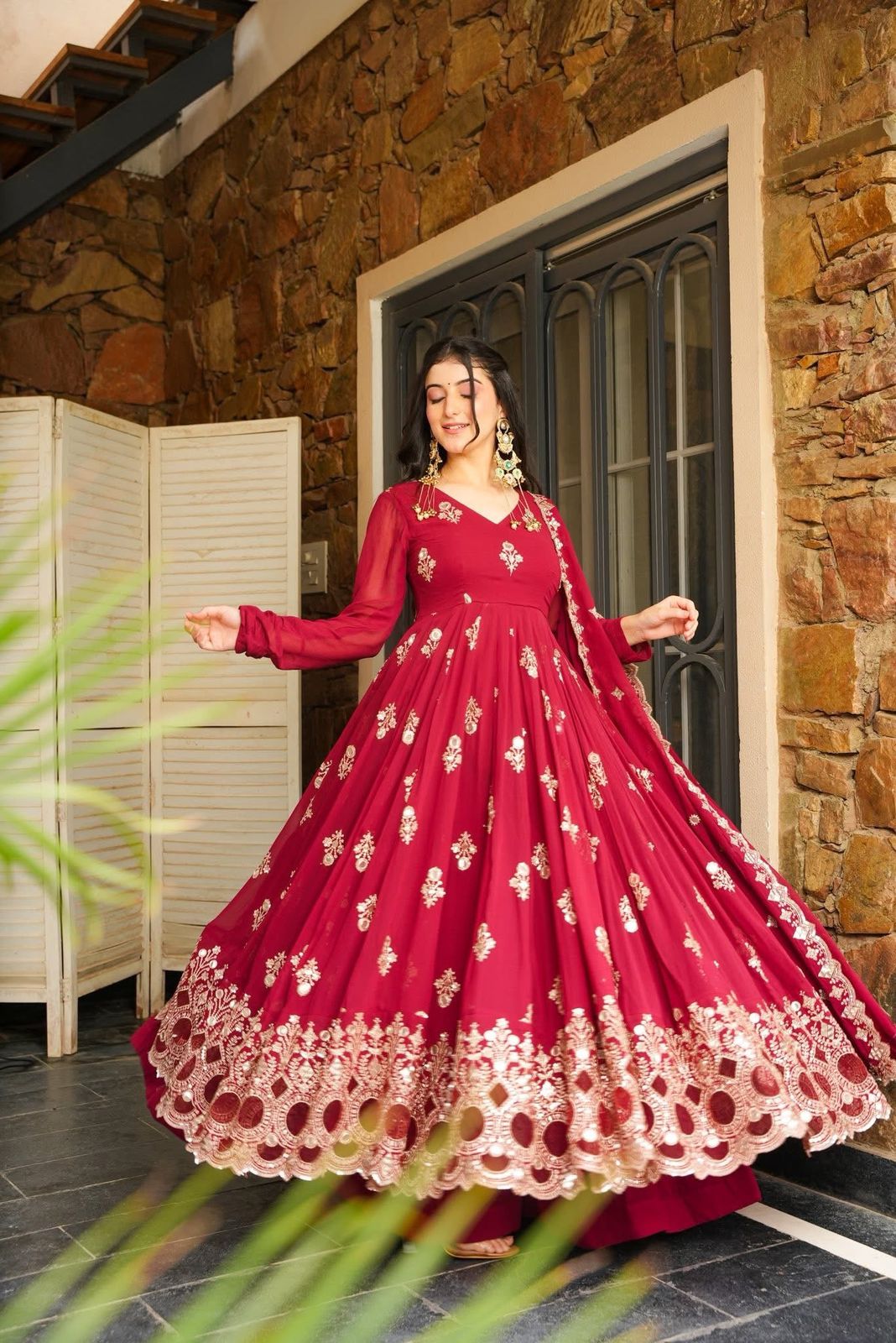 RAANIRAJ HEAVY SUIT SET