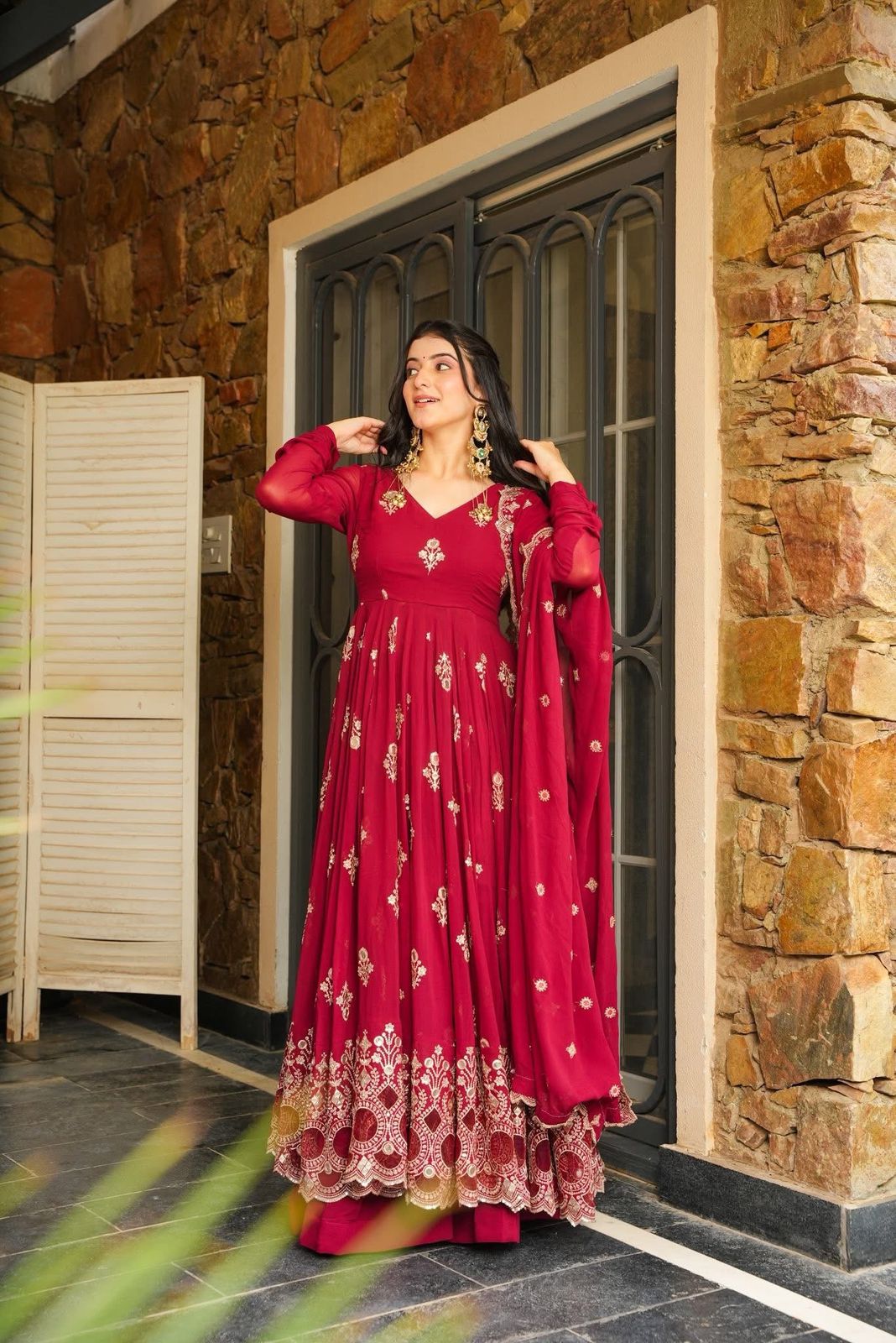 RAANIRAJ HEAVY SUIT SET