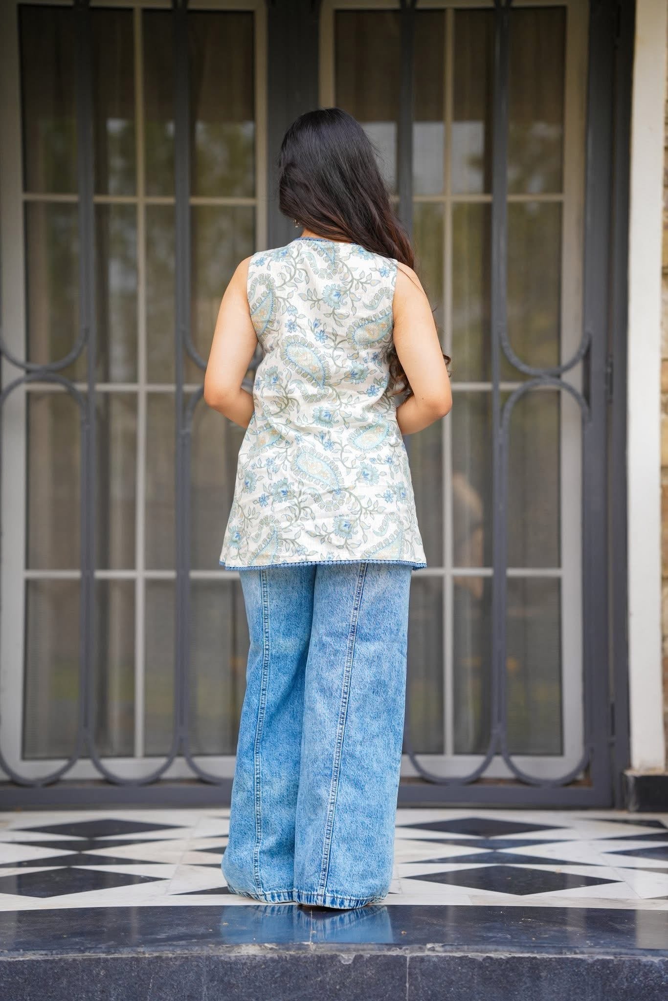 ZIA WRAP TOP