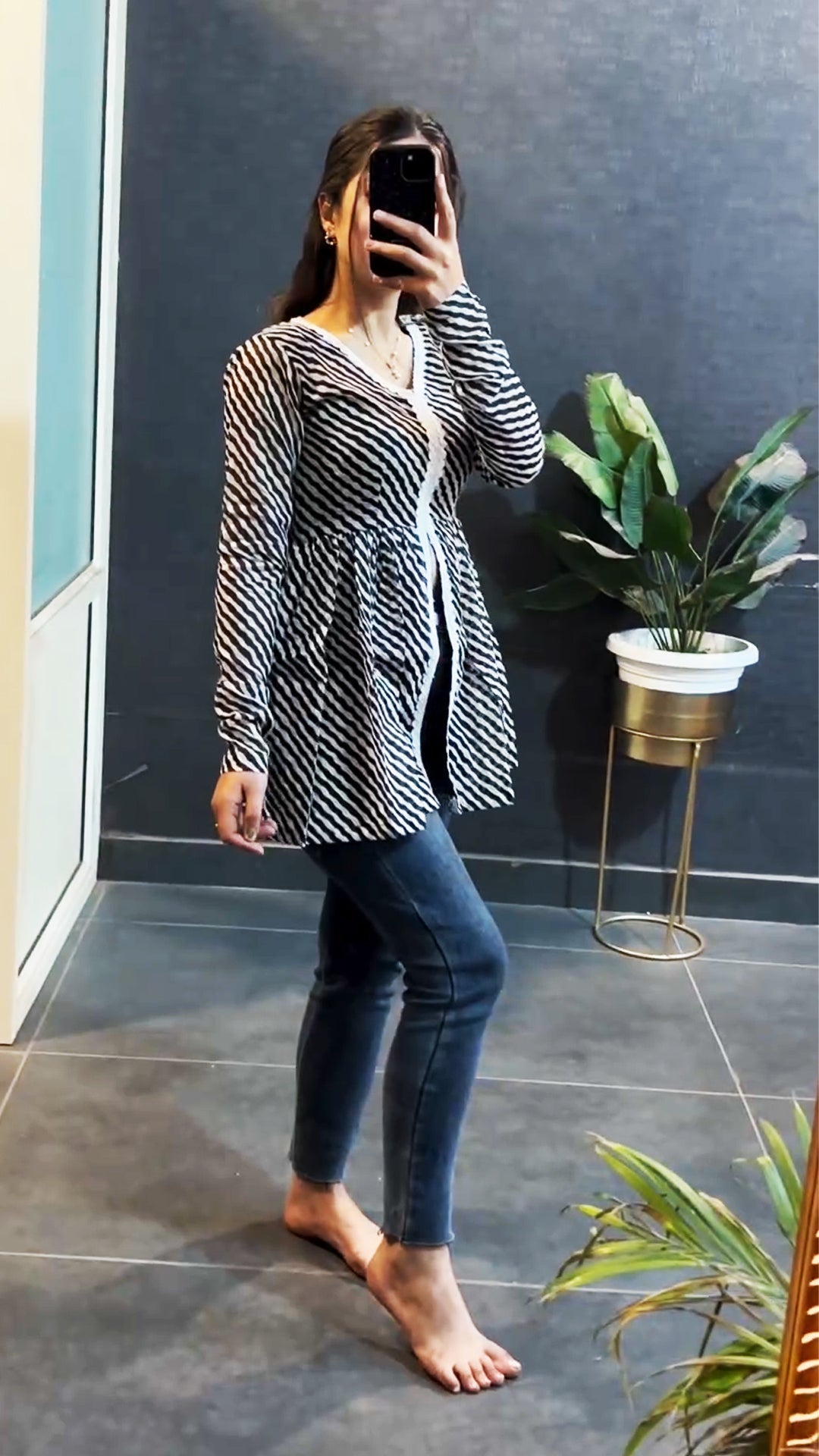 Special Black and White Short Tops