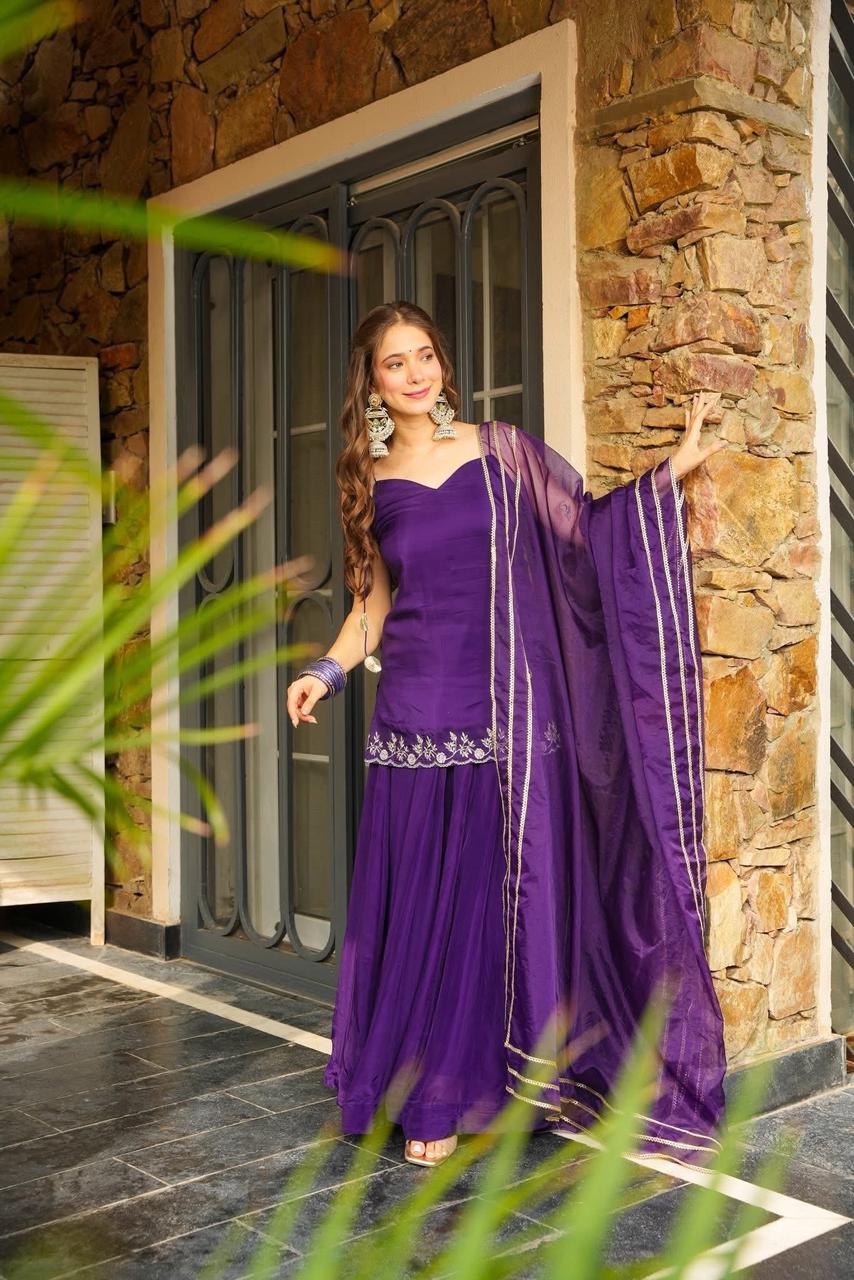 ZARI  KURTA SET