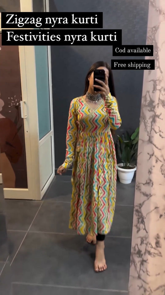 Multi Lace Kurti For Women