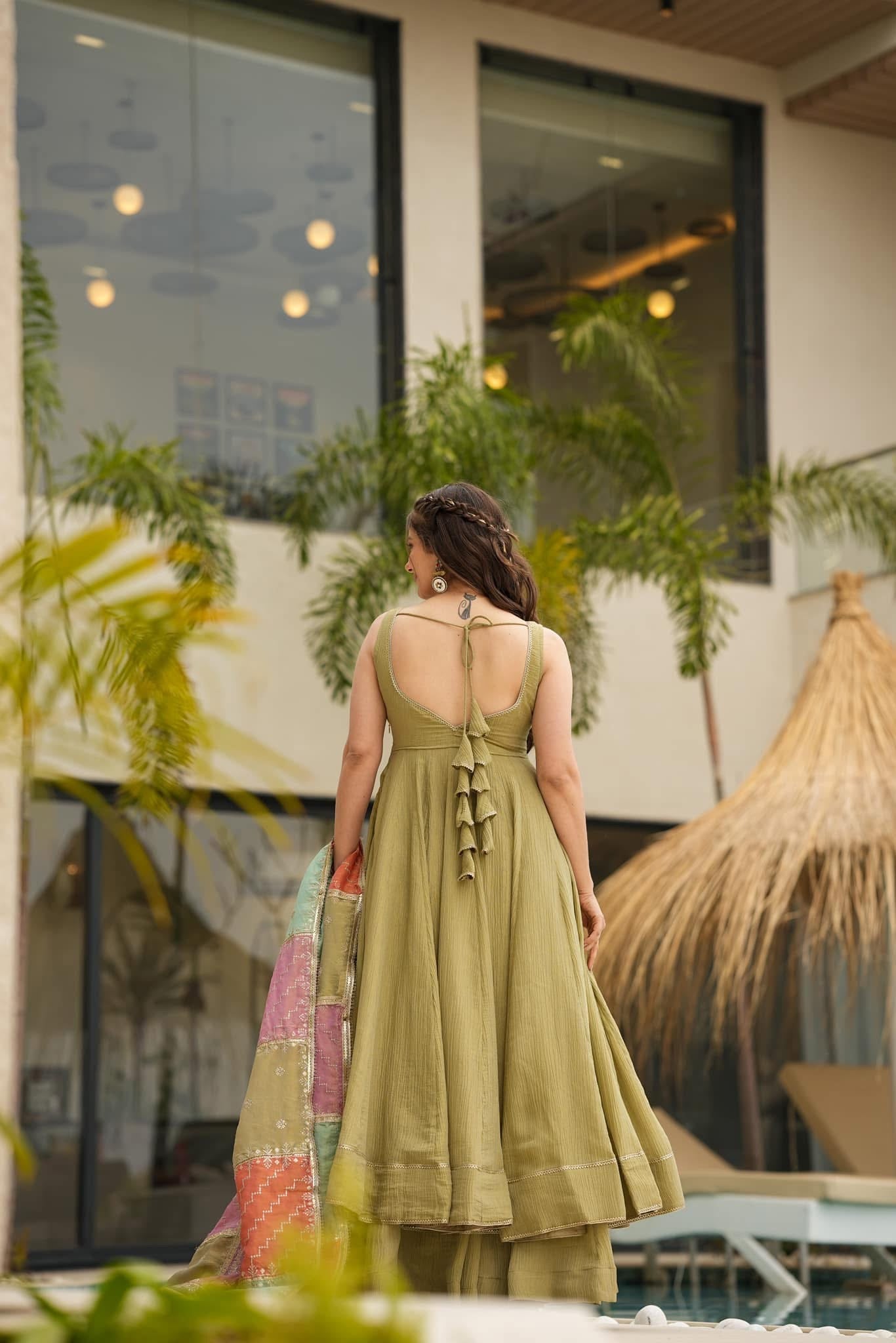 OLIVE HUE HARMONY SUIT SET