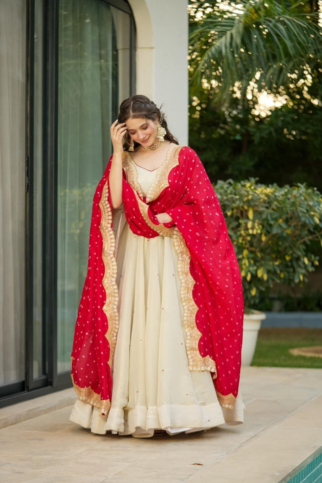 PURE COSMOS LEHENGA CHOLI SET